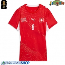 Maglie da calcio Svizzera Remo Freuler #8 Prima Maglia Femminile Mondiali 2026  Manica Corta